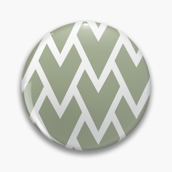 Item preview, Green and White Tessellation Line Pattern 17 Pairs Dulux 2022 Popular Colour Bamboo Stem designed and sold by ColorOfTheYears.