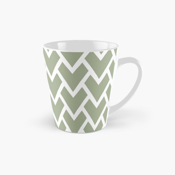 Item preview, Green and White Tessellation Line Pattern 17 Pairs Dulux 2022 Popular Colour Bamboo Stem designed and sold by ColorOfTheYears.