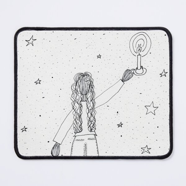 Item preview, Shine Abstract Figure Minimalist Pen Drawing designed and sold by Rohvanah The Drawn Doll.