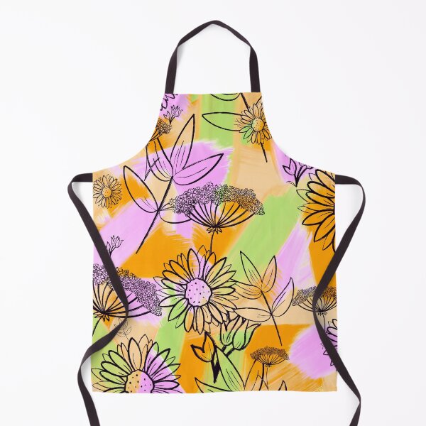 Item preview, Pincel de colores de los años 60 con motivos florales designed and sold by DesignsByJaycee.