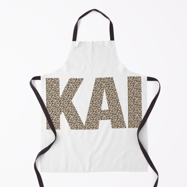 Item preview, Kai name leopard pattern my name is Kai gift birthday holiday anniversary Essential Inspiration Joy Mood Funny designed and sold by DesignByHeartUK.