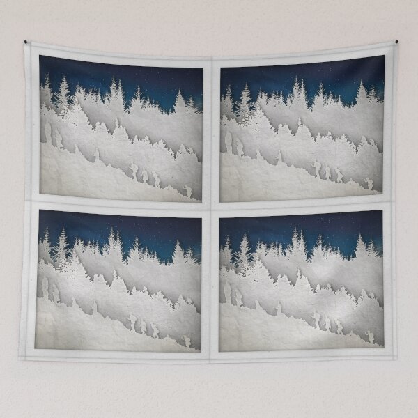 Item preview, A Hike in the Snow designed and sold by amandaroyale.