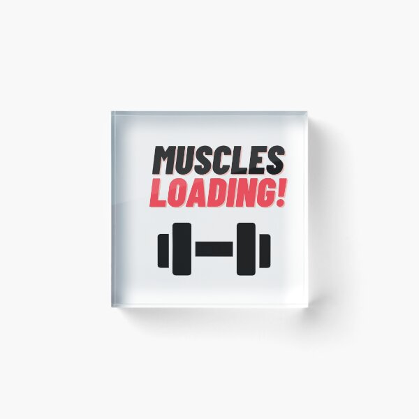 Item preview, Muscles Loading! designed and sold by chill-a-lot.