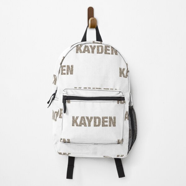 Item preview, Kayden name leopard pattern my name is Kayden gift birthday holiday anniversary Essential Inspiration Joy Mood Funny designed and sold by DesignByHeartUK.