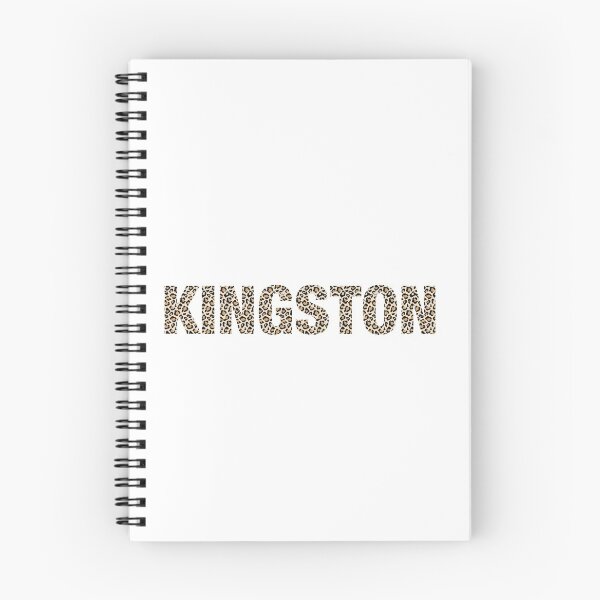 Item preview, Kingston name leopard pattern my name is Kingston gift birthday holiday anniversary Essential Inspiration Joy Mood Funny designed and sold by DesignByHeartUK.