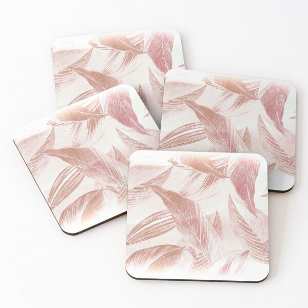 Item preview, Pink Leaves Pattern designed and sold by LuckyKermit.