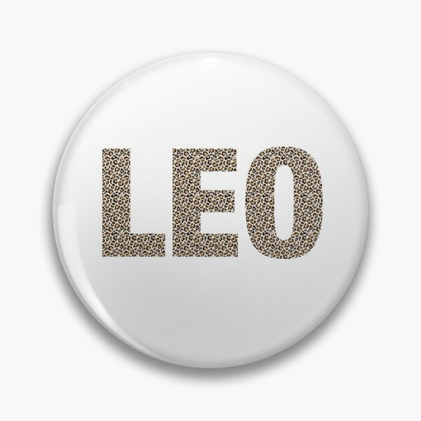 Item preview, Leo name leopard pattern my name is Leo gift birthday holiday anniversary Essential Inspiration Joy Mood Funny designed and sold by DesignByHeartUK.