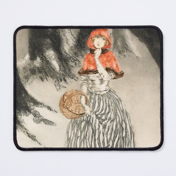 Item preview, Louis Icart  " Red Riding Hood" designed and sold by Pinkmagenta.