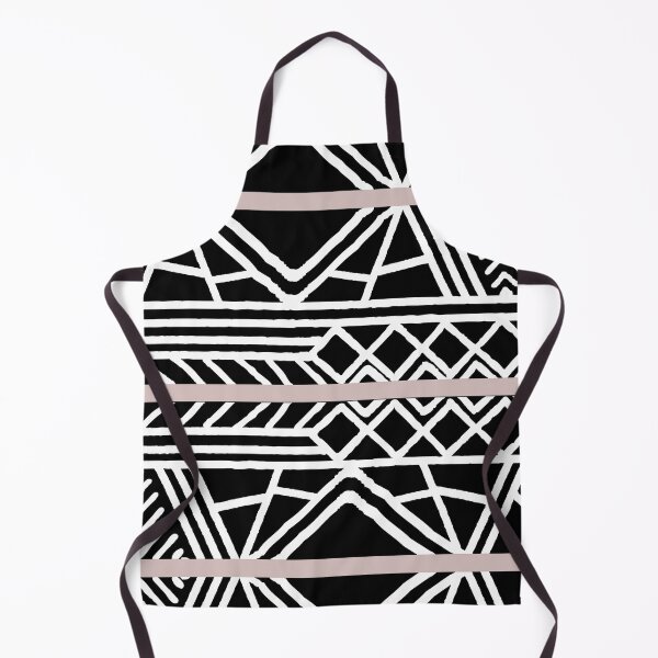 Artikelvorschau, Pink Black White Mud Cloth Stripe Pattern Pairs Dulux 2022 Popular Colour Rose Canopy entworfen und verkauft von ColorOfTheYears.