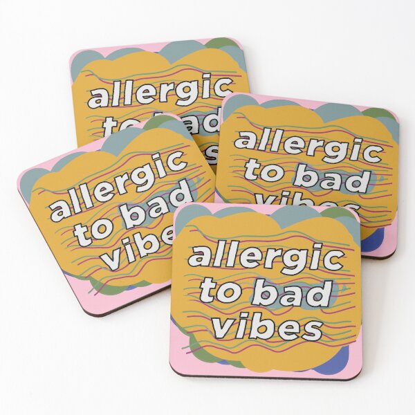 Item preview, Allergic to Bad Vibes (Really Trippy) designed and sold by connor-maitland.