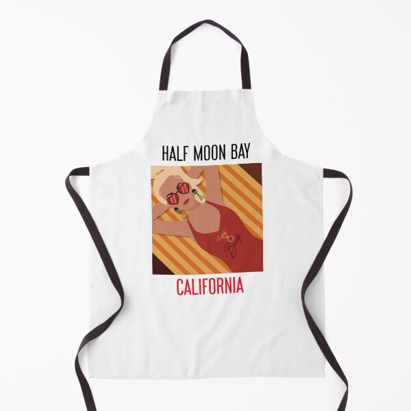Item preview, Half Moon Bay California Made In The Shade T-Shirt/Sticker designed and sold by BestCoolStuff.