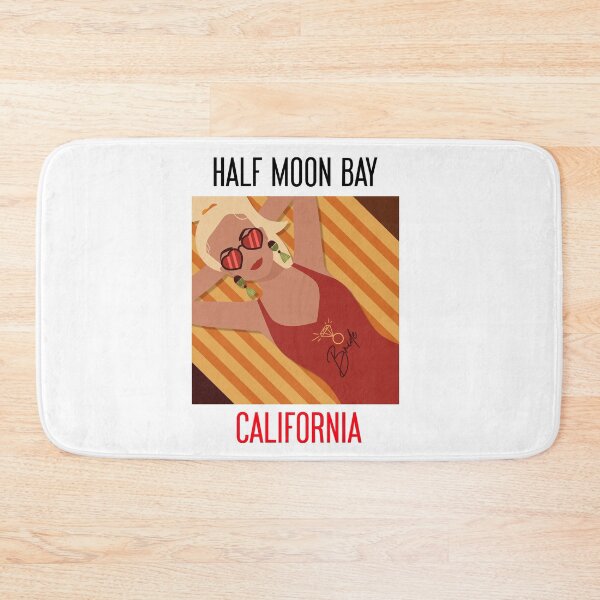 Item preview, Half Moon Bay California Made In The Shade T-Shirt/Sticker designed and sold by BestCoolStuff.