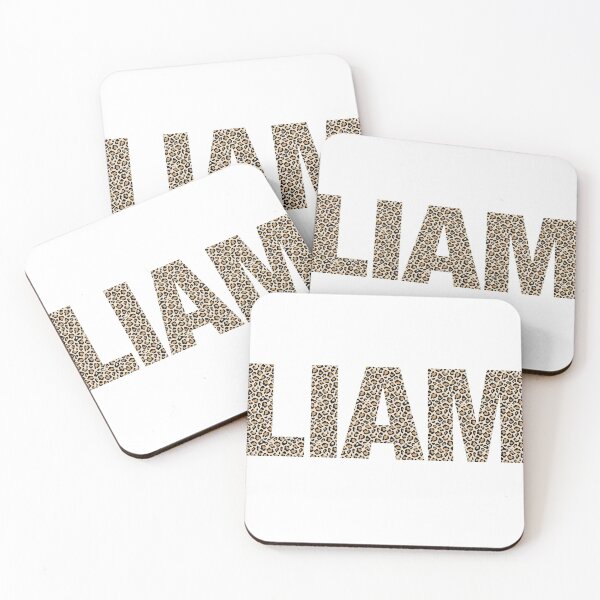Item preview, Liam name Liampard pattern my name is Liam gift birthday holiday anniversary Essential Inspiration Joy Mood Funny designed and sold by DesignByHeartUK.