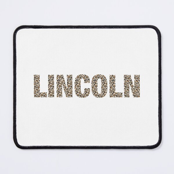 Item preview, Lincoln name Lincolnpard pattern my name is Lincoln gift birthday holiday anniversary Essential Inspiration Joy Mood Funny designed and sold by DesignByHeartUK.