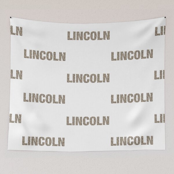 Item preview, Lincoln name Lincolnpard pattern my name is Lincoln gift birthday holiday anniversary Essential Inspiration Joy Mood Funny designed and sold by DesignByHeartUK.