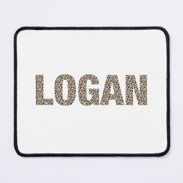 Item preview, Logan name Loganpard pattern my name is Logan gift birthday holiday anniversary Essential Inspiration Joy Mood Funny designed and sold by DesignByHeartUK.