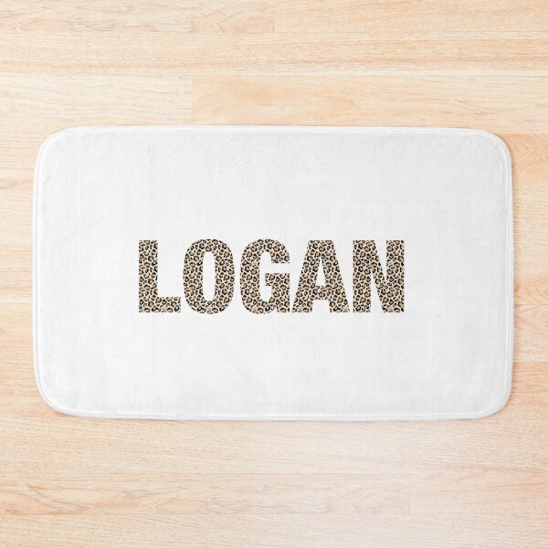 Item preview, Logan name Loganpard pattern my name is Logan gift birthday holiday anniversary Essential Inspiration Joy Mood Funny designed and sold by DesignByHeartUK.