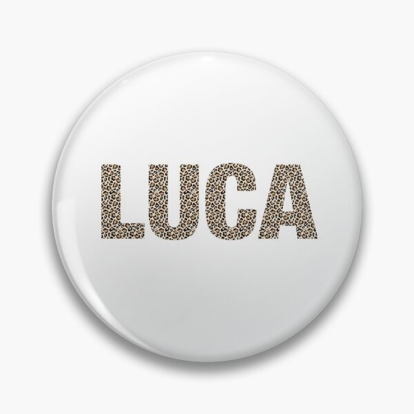 Item preview, Luca name Lucapard pattern my name is Luca gift birthday holiday anniversary Essential Inspiration Joy Mood Funny designed and sold by DesignByHeartUK.