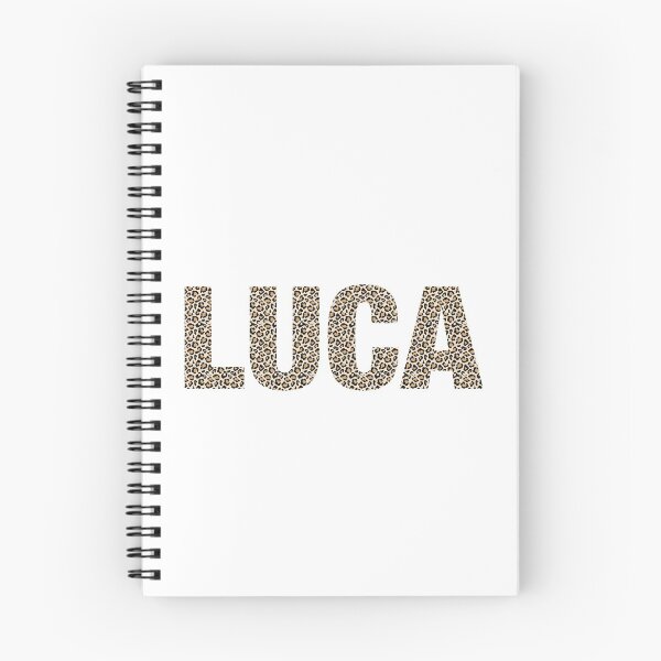 Item preview, Luca name Lucapard pattern my name is Luca gift birthday holiday anniversary Essential Inspiration Joy Mood Funny designed and sold by DesignByHeartUK.