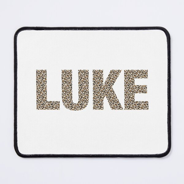 Item preview, Luke name Luke leopard pattern my name is Luke gift birthday holiday anniversary Essential Inspiration Joy Mood Funny designed and sold by DesignByHeartUK.