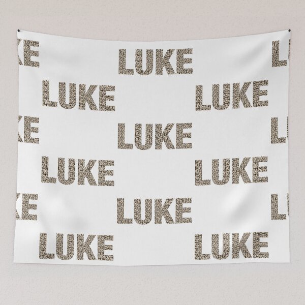 Artikelvorschau, Luke name Luke leopard pattern my name is Luke gift birthday holiday anniversary Essential Inspiration Joy Mood Funny entworfen und verkauft von DesignByHeartUK.