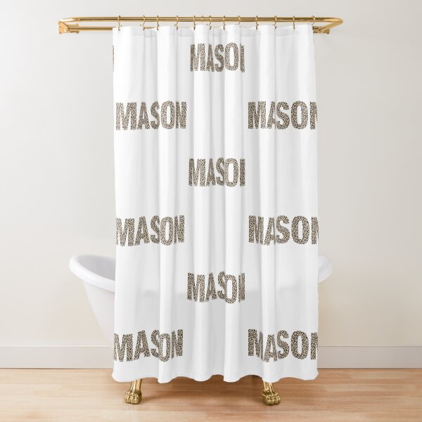 Item preview, Mason name Mason leopard pattern my name is Mason gift birthday holiday anniversary Essential Inspiration Joy Mood Funny designed and sold by DesignByHeartUK.