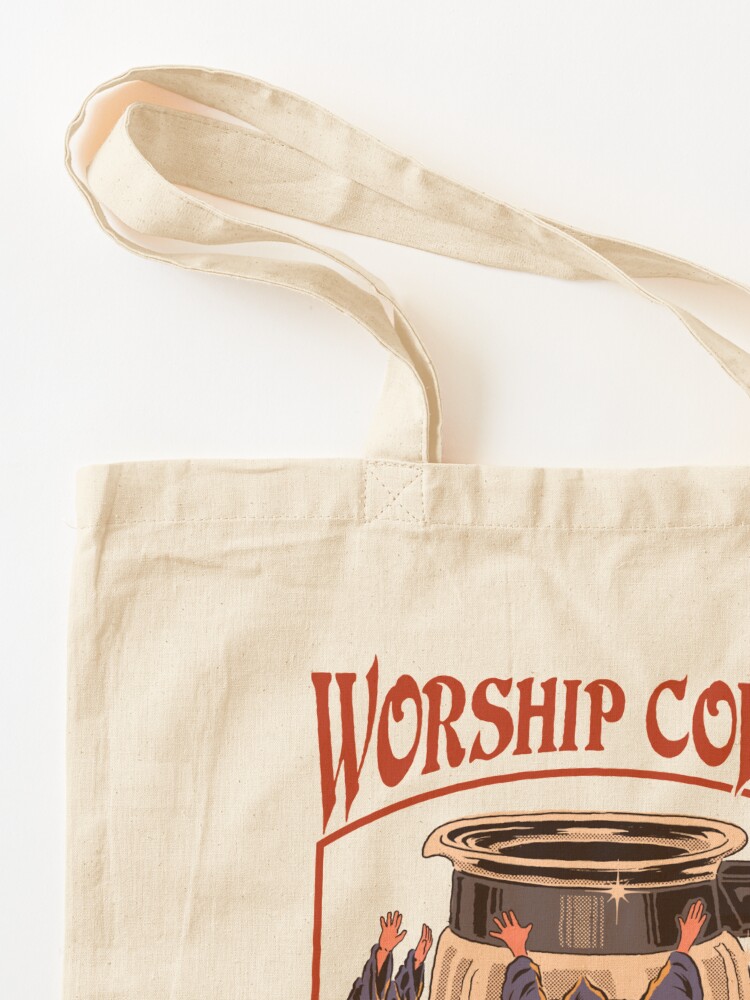Alternate view of Worship Coffee Tote Bag