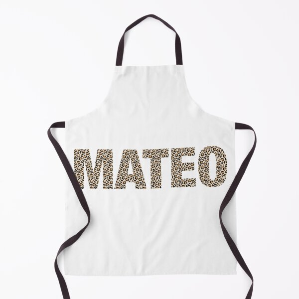 Item preview, Mateo name Mateo leopard pattern my name is Mateo gift birthday holiday anniversary Essential Inspiration Joy Mood Funny designed and sold by DesignByHeartUK.