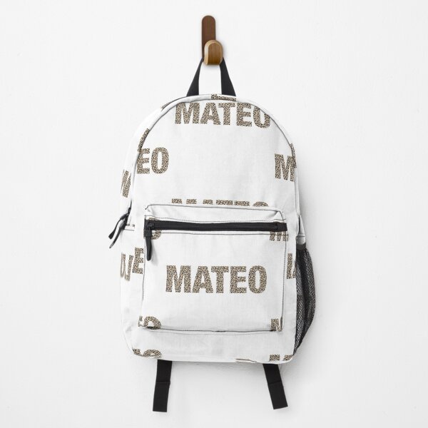 Item preview, Mateo name Mateo leopard pattern my name is Mateo gift birthday holiday anniversary Essential Inspiration Joy Mood Funny designed and sold by DesignByHeartUK.