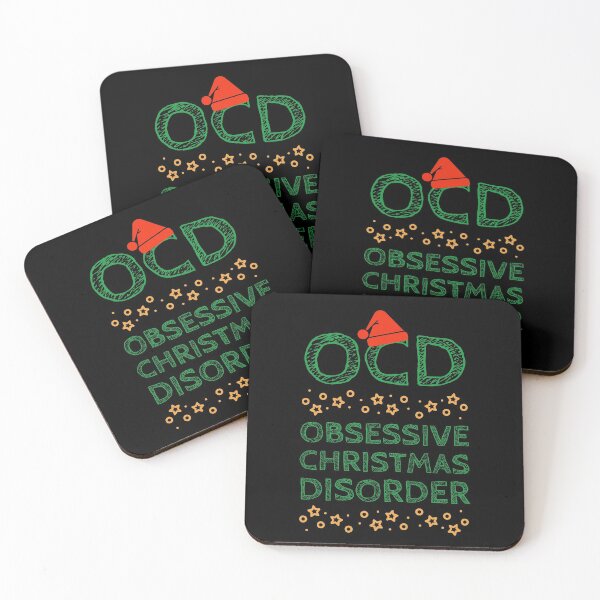 Item preview, OCD Funny - Obsessive Christmas Disorder designed and sold by OutcastBrain.