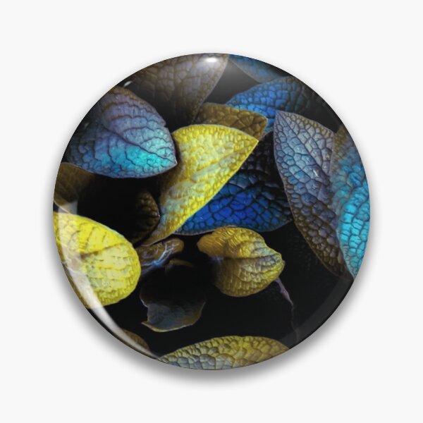 Item preview, The blue and yellow leaves designed and sold by alexislamb65.