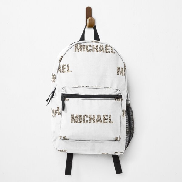 Item preview, Michael name Michael leopard pattern my name is Michael gift birthday holiday anniversary Essential Inspiration Joy Mood Funny designed and sold by DesignByHeartUK.