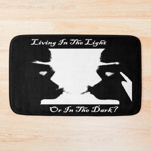 Item preview, Living In The Light Or In The Dark? (White Writing) designed and sold by C J Lewis.