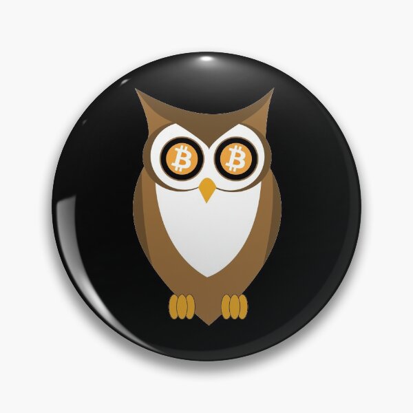 Item preview, Bitcoin Owl Eyes designed and sold by GraffitiSoup.
