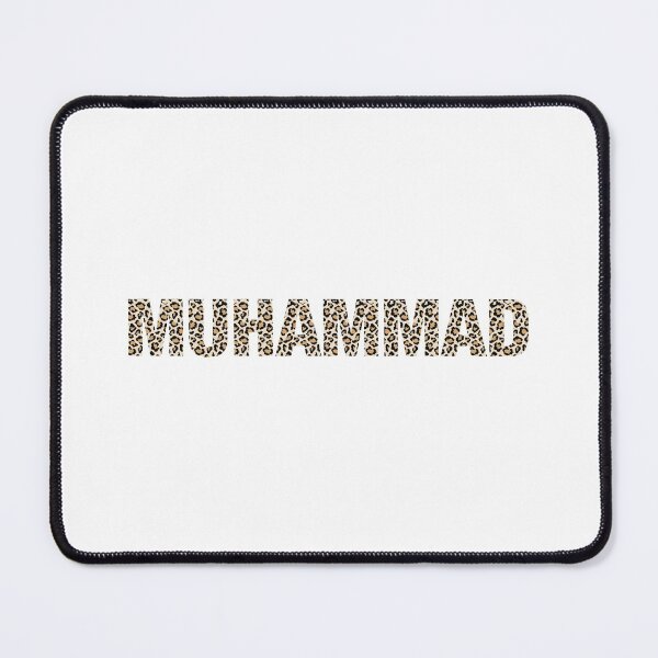 Item preview, Muhammad name Muhammad leopard pattern my name is Muhammad gift birthday holiday anniversary Essential Inspiration Joy Mood Funny designed and sold by DesignByHeartUK.
