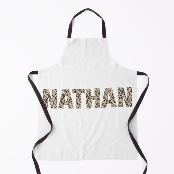 Item preview, Nathan name Nathan leopard pattern my name is Nathan gift birthday holiday anniversary Essential Inspiration Joy Mood Funny designed and sold by DesignByHeartUK.