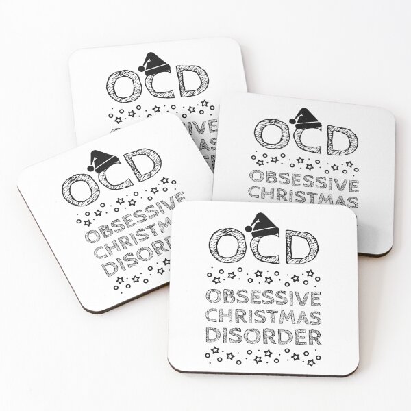 Item preview, OCD Funny - Obsessive Christmas Disorder designed and sold by OutcastBrain.