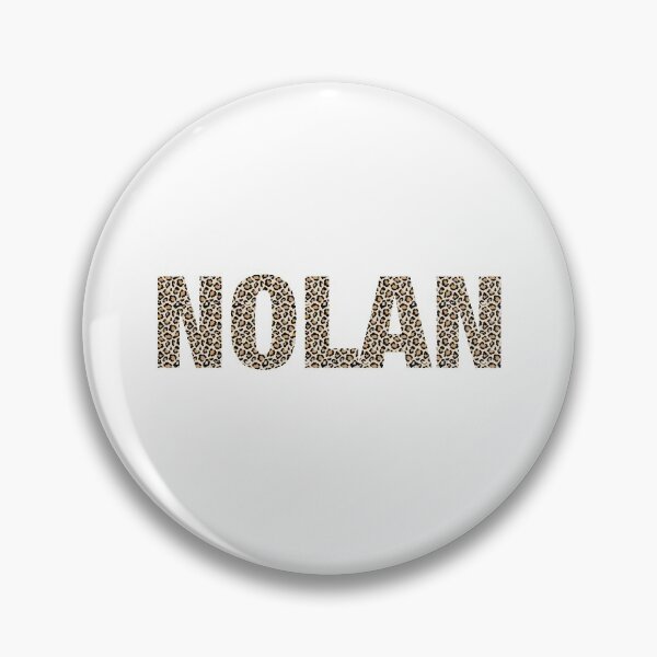 Item preview, Nolan name Nolan leopard pattern my name is Nolan gift birthday holiday anniversary Essential Inspiration Joy Mood Funny designed and sold by DesignByHeartUK.