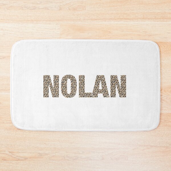 Item preview, Nolan name Nolan leopard pattern my name is Nolan gift birthday holiday anniversary Essential Inspiration Joy Mood Funny designed and sold by DesignByHeartUK.
