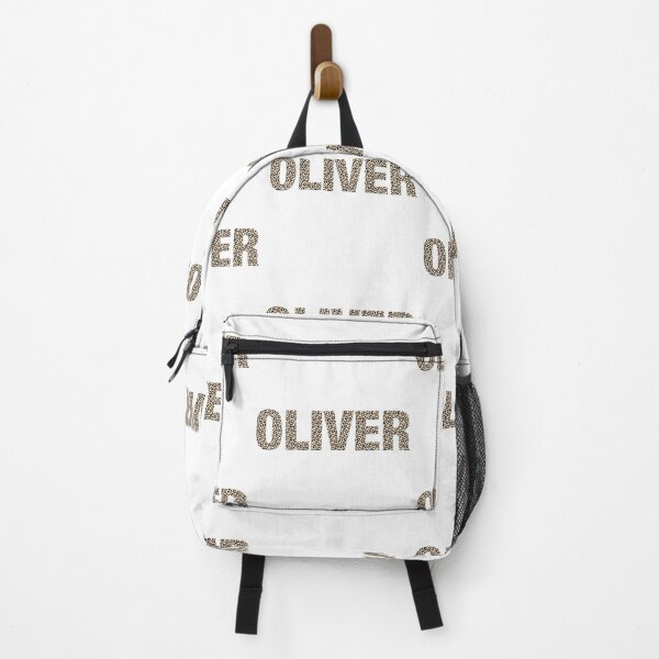 Item preview, Oliver name Oliver leopard pattern my name is Oliver gift birthday holiday anniversary Essential Inspiration Joy Mood Funny designed and sold by DesignByHeartUK.
