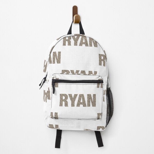 Item preview, Ryan name Ryan leopard pattern my name is Ryan gift birthday holiday anniversary Essential Inspiration Joy Mood Funny designed and sold by DesignByHeartUK.