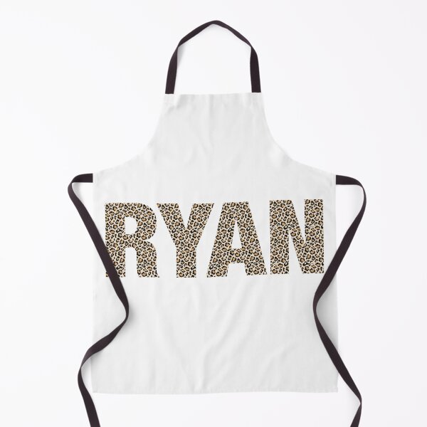 Item preview, Ryan name Ryan leopard pattern my name is Ryan gift birthday holiday anniversary Essential Inspiration Joy Mood Funny designed and sold by DesignByHeartUK.