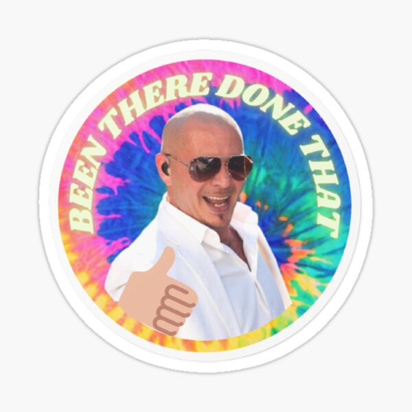 Mr worldwide Tapestry Cursed Meme Cursed Image Gibby Teletubbies Ur Mom Early 2000s - Mike Wazowski Sticker