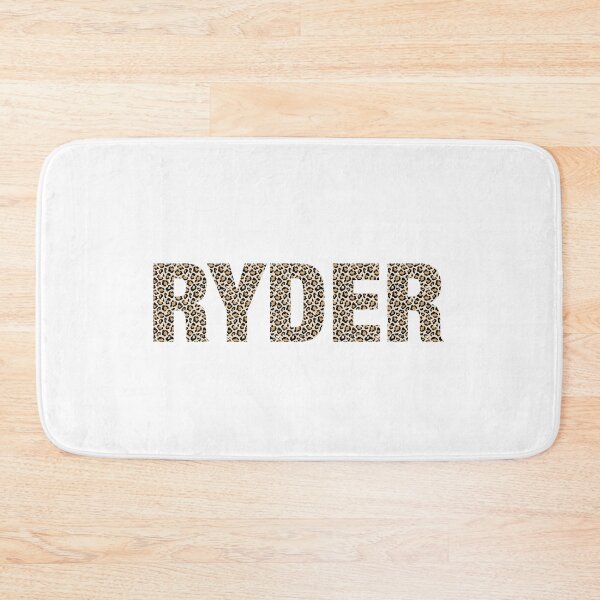 Item preview, Ryder name Ryder leopard pattern my name is Ryder gift birthday holiday anniversary Essential Inspiration Joy Mood Funny designed and sold by DesignByHeartUK.