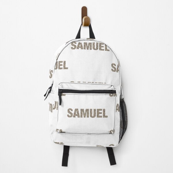 Item preview, Samuel name Samuel leopard pattern my name is Samuel gift birthday holiday anniversary Essential Inspiration Joy Mood Funny designed and sold by DesignByHeartUK.