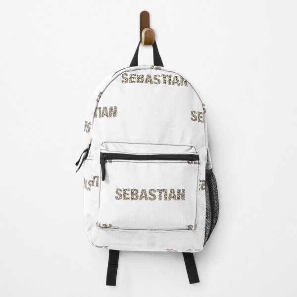 Item preview, Sebastian name Sebastian leopard pattern my name is Sebastian gift birthday holiday anniversary Essential Inspiration Joy Mood Funny designed and sold by DesignByHeartUK.