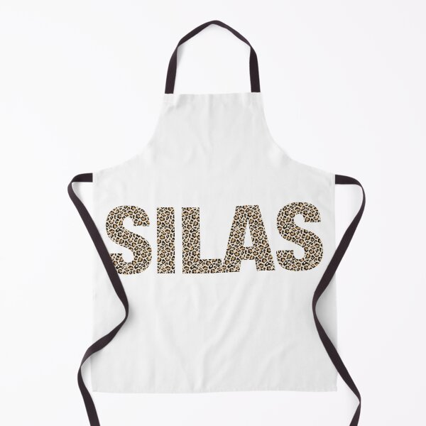 Item preview, Silas name Silas leopard pattern my name is Silas gift birthday holiday anniversary Essential Inspiration Joy Mood Funny designed and sold by DesignByHeartUK.