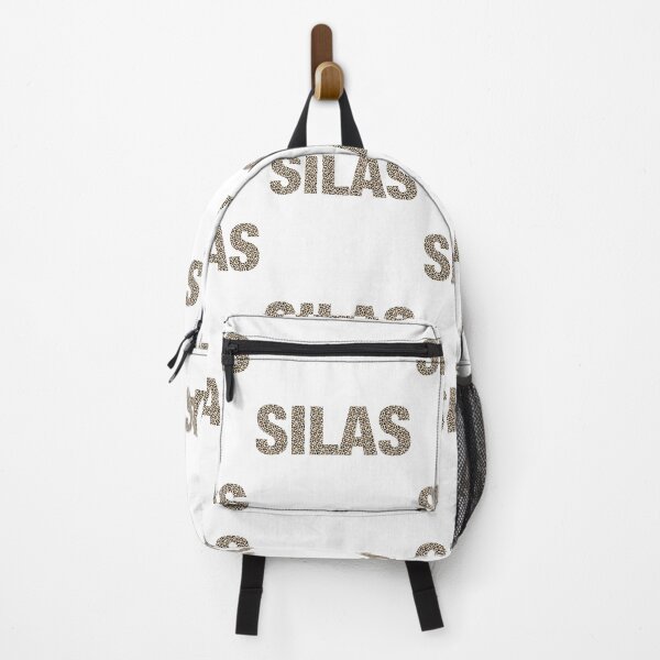 Item preview, Silas name Silas leopard pattern my name is Silas gift birthday holiday anniversary Essential Inspiration Joy Mood Funny designed and sold by DesignByHeartUK.