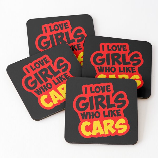 Item preview, I Love Girls Who Like Cars designed and sold by whuruxeno.