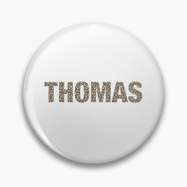 Item preview, Thomas name Thomas leopard pattern my name is Thomas gift birthday holiday anniversary Essential Inspiration Joy Mood Funny designed and sold by DesignByHeartUK.